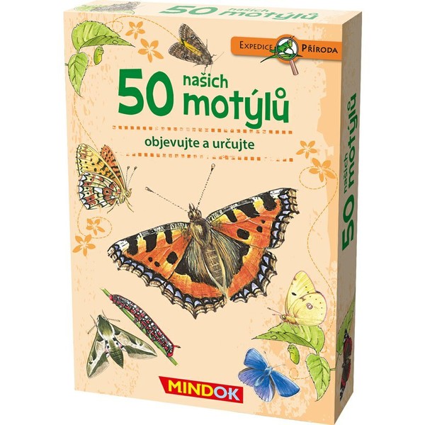 MINDOK Expedice příroda: 50 našich motýlů