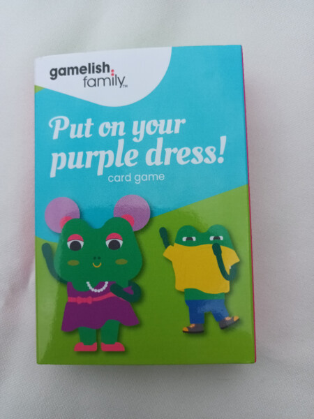 Put on your purple dress!