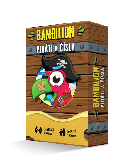 Pirátský Bambilion - počítání hrou